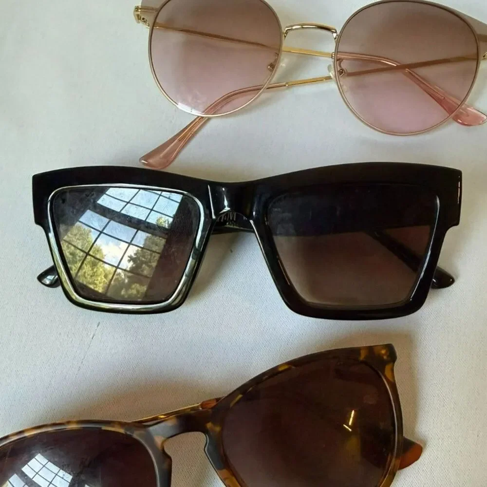 4 Pack of Trendy Sunglasses